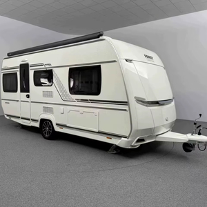 Nueva Camioneta Camper RV 4x4 Todoterreno, Remolques de Viaje para Acampar, Casa Móvil, Camper, Plataforma Plana, Aventura, Aluminio Blanco, 15' - Product Image 1
