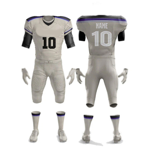 Últimas camisetas y pantalones cortos de fútbol de estilo americano, camisetas transpirables de talla grande, camiseta de fútbol americano - Product Image 1