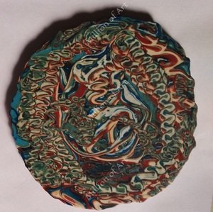 Unique Round <b>Epoxy</b> Resin Coaster Set Classic Design for Coffee Tea Drink Housewarming Gift at Wholesale Price - Product Image 3