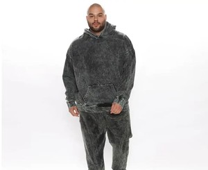 Training Men Two Piece Set Tracksuit <b>Jogging</b> <b>Suit</b> for Men New Arrival Men Acid Wash Tracksuits Workout Sports Winter Wear Style - Product Image 5