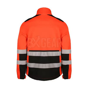 Meilleur prix Veste de sécurité routière réfléchissante haute visibilité pour hommes Veste de sécurité respirante pour vêtements de travail avec fermeture éclair - Product Image 2