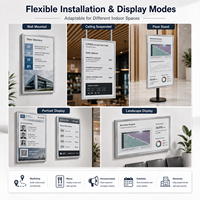 Pantalla Digital de Tinta Electrónica a Todo Color de 31.5 Pulgadas para Interiores, con Sistema Android/Linux, para Menús de Restaurantes y Cafeterías