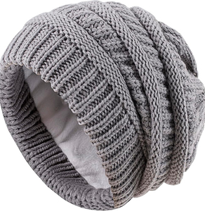 Vente en gros d'usine, bonnets unisexes à hauteur de la cheville, tissu en laine chaude d'hiver, tricot, logo personnalisé, impression numérique, couvre-chef d'hiver courant - Product Image 3