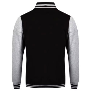 Chaqueta universitaria de alta calidad de fabricante para hombre, chaqueta universitaria de béisbol con mangas de cuero de chenilla bordadas, chaqueta universitaria con letras personalizadas - Product Image 5