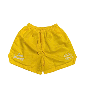 Pantalones cortos deportivos de tela de paracaídas de secado rápido OEM ODM, cintura elástica, estilo de cintura media, hechos en Vietnam para correr, fitness, ir a la playa - Product Image 1