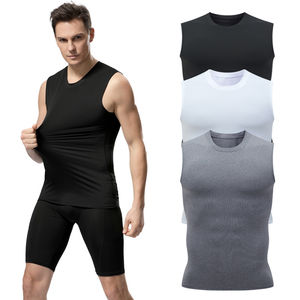 Hot sale male white activewear workout athletic <b>men's</b> tank tops casual sports tank top outdoor running training tank top for <b>men</b> - Product Image 2