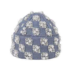 Bonnet en tricot unisexe tendance à motif flamme de haute qualité en gros pour un style streetwear, bonnet d'hiver pour la mode de rue - Product Image 2