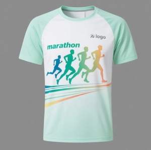 Camiseta Deportiva Personalizada con Logotipo para Hombre, Ropa para Maratón y Entrenamiento - Product Image 2