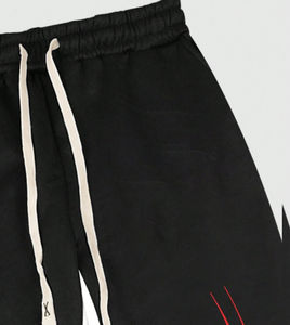 Pantalones de Hombre de Secado Rápido, Cintura Elástica Lavada, Transpirables, Casuales, de Algodón Estampado, Joggers para Ropa de Calle, Pantalones Deportivos Acampanados - Product Image 4