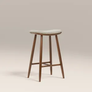 TABURETE DE COCINA DE MADERA HATTON DE 65 CM CON ACABADO PIEDRA SALPICADA SINTERIOR - Product Image 4