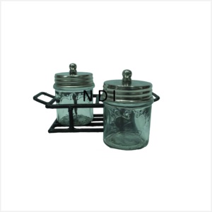 Hot Sale Glass <b>Jar</b> With Cover Decorative Air Tight Glass Mason <b>Jar</b> <b>For</b> Home Dinner Table Top Decorative <b>Jam</b> Storage Glass <b>Jar</b> - Product Image 5