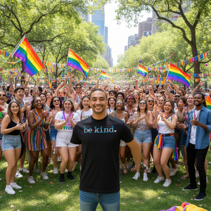 T-shirt Be Kind Gay Pride LGBTQ Transgender Trans Pride Proud Ally - Product Image 3