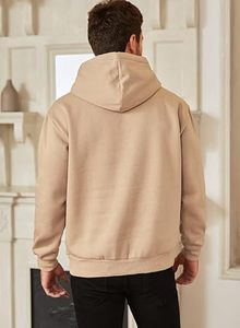 Sudadera con capucha de calavera de algodón informal para hombre de mejor diseño Sudadera de manga larga con cuello con cordón para invierno - Product Image 2