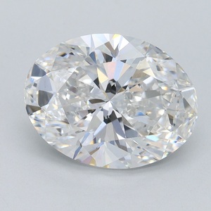 IGI Oval Cut 3,17 CT Lab Grown Diamond Loose para anillo F Color VS1 Clarity Lab Diamond Eco Friendly Diamond Loose para ella - Product Image 1