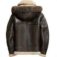 Diseñe sus propios abrigos personalizados de invierno recién llegados para montar en motocicleta, chaquetas de piel sintética para hombre