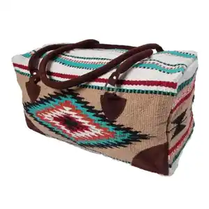 Borsa da viaggio in stile sud-occidentale azteco di alta qualità borsa da viaggio al miglior prezzo