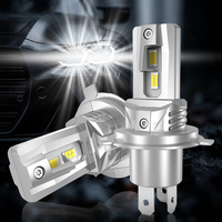 Système d'éclairage automobile tout-en-un de petite taille, branchement direct, phare de voiture H1 H4 H7 H11 9005 9006, phares à LED