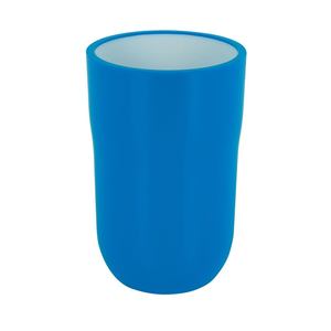 Spirella Cocco Collection, Porte-brosse à dents 7,5 x 11,5 cm, Polystyrène, Bleu - Product Image 1