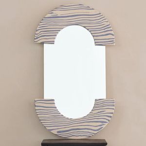 Miroir à cadre en aluminium avec verre Miroir mural décoratif Salon Chambre à coucher Hall Décoration intérieure élégante Miroir en verre de haute qualité - Product Image 4