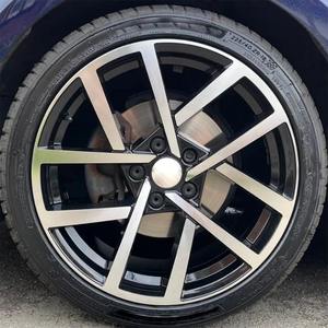 Rines de Aleación Personalizados Estilo Europeo 17x7.0, Multirradio, 5x112, Centrado en el Eje, 57.1mm, Borde Profundo, Plateado Mecanizado, para Golf 40mm - Product Image 2