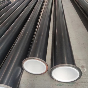 Tubería de acero revestida con poliolefina (PO) resistente a ácidos, álcalis y corrosión, OD20-3620, para escenarios industriales y químicos. - Product Image 2