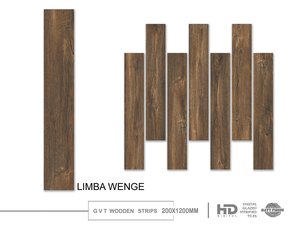 Bande de sol et de mur Planches de bois émaillées en porcelaine Carreaux Intérieur Extérieur Carreaux 20x120cm Carreaux Couleurs Moderne Mat - Product Image 5