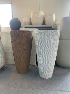 FOURNISSEUR D'USINE DE PLANTEUR LÉGER EN FIBRE DE VERRE PLANTEUR EN FIBRE DE VERRE ENDUIT DE POUDRE PLANTE ARTIFICIELLE JARDIN - Product Image 2