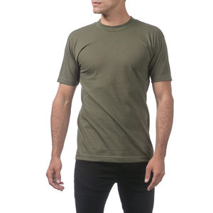 Camiseta de algodón unisex para hombre, camisetas clásicas personalizadas, camiseta personalizada con estampado de verde oliva, Camiseta clásica de cuello redondo para hombre - Product Image 1