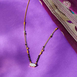 สร้อยคอประดับลูกปัดสวยงาม Moonlace Grace Fancy Mangalsutra - Product Image 1
