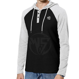 Ropa de gimnasio Color sólido Hombres Gimnasio Fitness Sudaderas con capucha Ropa de moda Slim Fit Hombres Gimnasio Fitness Sudaderas con capucha - Product Image 4