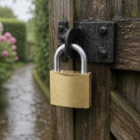 Cadenas en laiton massif 20 mm, robuste, étanche, antirouille, avec anse renforcée, à clé, pour salle de sport, bagages, porte, extérieur, OEM, personnalisé, vente en gros
