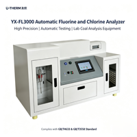 Analyseur automatique de fluor et de chlore FL3000 pour le test de la qualité du charbon, testeur de teneur en fluor du coke combustible solide avec logiciel de titration