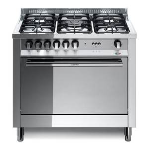 Horno Eléctrico Lofra MAXIMA MG96MF C con Cocina de Gas de 5 Zonas, Acero Inoxidable, Clase A (90x60x90.5cm) - Product Image 1