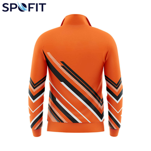 Ventes chaudes, vestes de sport de bonne qualité fabriquées en usine, logo personnalisé imprimé en différentes couleurs, veste imprimée par sublimation pour hommes - Product Image 2