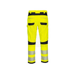 Pantalon de sécurité haute visibilité imperméable et réfléchissant, conforme à la norme ANSI Classe 2, avec logo personnalisé, service OEM d'usine - Product Image 2