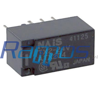 Relais miniature original TX2 24V DPDT (2 Form C) non-bloquant pour signal de télécommunications jusqu'à 2 ampères 220VDC