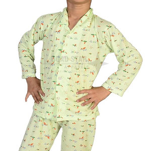 Service OEM, fabriqué en coton 100% de haute qualité, ensembles de pyjamas pour enfants respirants et thermiques, personnalisables, vente en gros, dernier design - Product Image 2