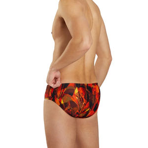Ventes en gros OEM de slips de bain pour hommes personnalisés, sous-vêtements imprimés personnalisés, maillot de bain imperméable, slips de plage pour hommes, shorts de bain - Product Image 3
