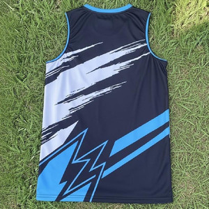 Uniformes de Baloncesto Sublimados Personalizados para Adultos, Talla Grande, Sin Mangas, Ajuste Holgado con Diseño Reversible, Pantalones Cortos Transpirables para Equipos - Product Image 6