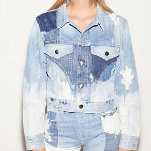 แจ็กเก็ตผ้ายีนส์โอเวอร์ไซส์สำหรับสตรีทแวร์ลำลองสำหรับผู้หญิง - Product Image 5