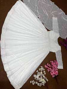 NUEVO DISEÑADOR VERANO TRABAJO PESADO GEORGETTE VESTIDO CON DUPATTA - Product Image 4