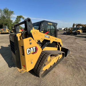 2021 CAT 259D3 Minicargadora frontal cerrada con CA/calefacción Producto de maquinaria de movimiento de tierra usado - Product Image 2