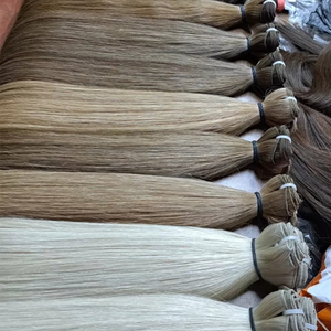 Cabello Humano Vietnamita Virgen con Cutícula Alineada, Trama a Máquina, Mejorado con Técnica Eslava para Distribuidores de Belleza Globales - Product Image 3