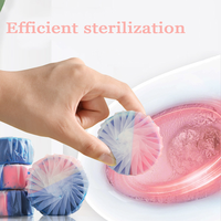 OEM ODM Blocs nettoyants solides jetables écologiques pour cuvettes de toilettes à double effet, 30-50% d'ingrédients actifs, désodorisant pour salle de bain