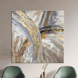 Impression sur toile de marbre élégante - Décoration murale moderne, toile encollée - Product Image 1