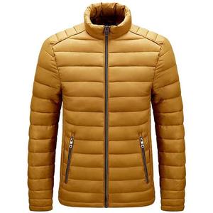 Chaqueta Bomber Acolchada Personalizada con Logotipo, Chaqueta de Invierno para Hombre, Resistente al Agua, para Exteriores, con Capucha y Cuello Camisero - Product Image 4