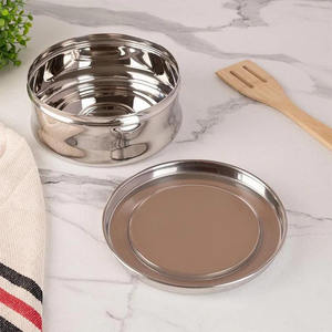 Bocaux de stockage en acier inoxydable écologiques avec joints étanches Conservation sûre en acier Protégez vos marchandises avec un stockage durable en acier inoxydable - Product Image 2