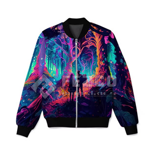 Chaqueta Bomber con Capucha para Hombre al Mejor Precio, Cuello Alto, Logotipo Frontal, Transpirable, Ecológica, Ajustable, Cómoda, Chaqueta de Invierno - Product Image 1