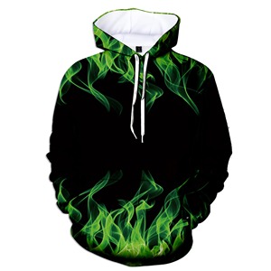 Stylish Breathable Premium Hoodies Men New Custom Cotton Casual Pullover 2025 <b>3D</b> Sublimation Printed Men's Hoodies - Product Image 2