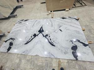 Thiết kế hiện đại gấu trúc trắng gạch đá cẩm thạch slab Khối Nhà bếp phòng tắm bên ngoài đánh bóng mài dũa sandblasted <span class=keywords><strong>Antique</strong></span> bề mặt tự nhiên - Product Image 5